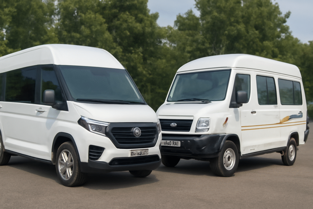 Force Urbania & Tempo Traveller