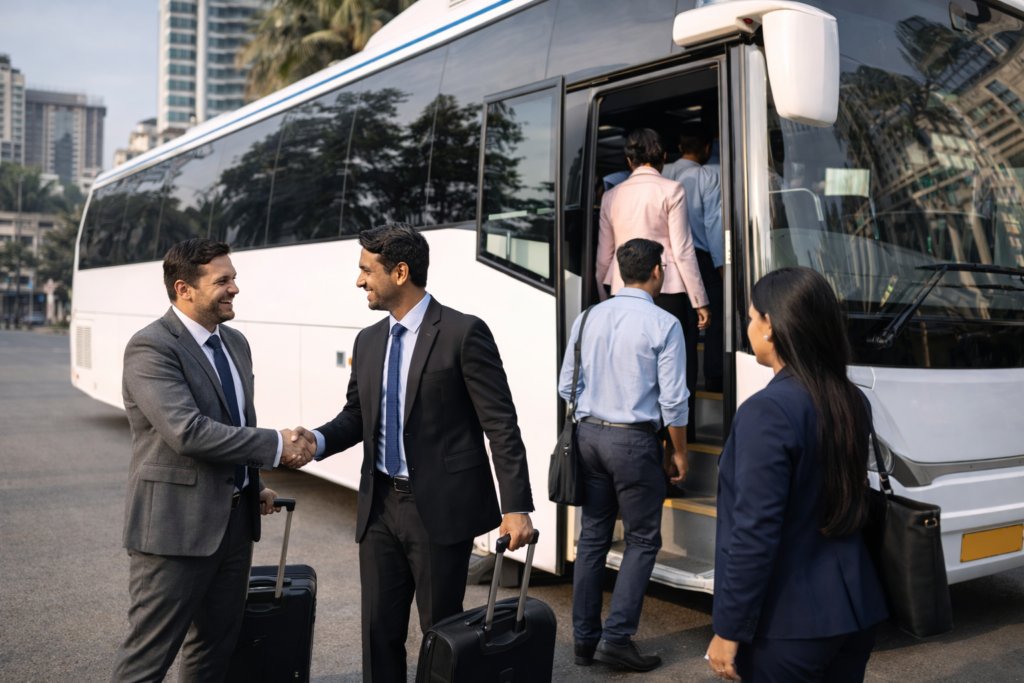 Corporate Bus Rental Mumbai