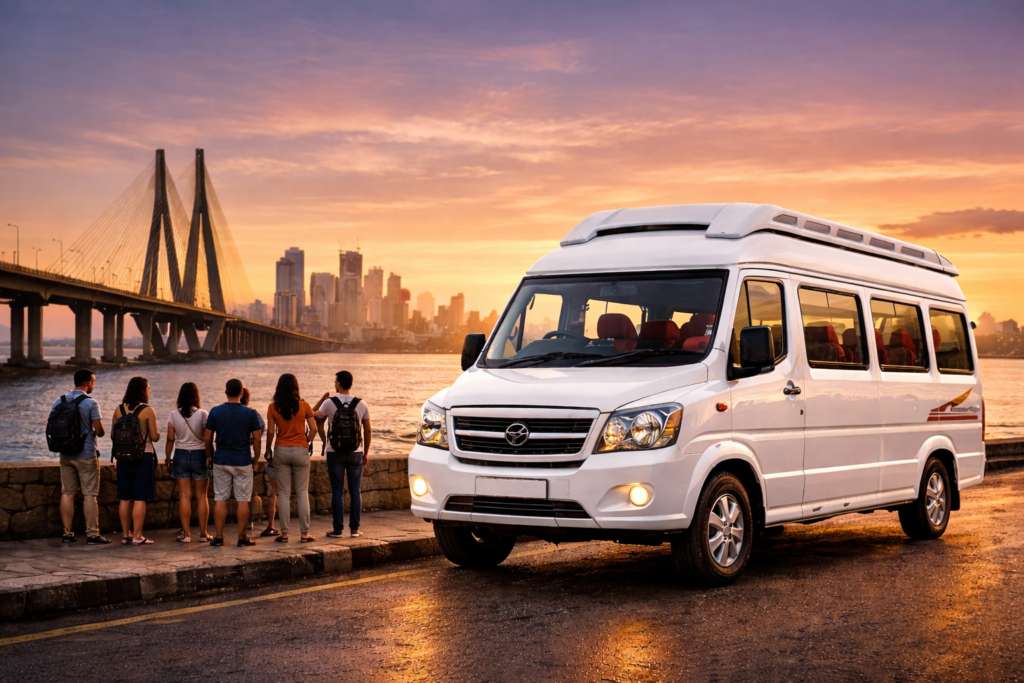 Tempo Traveller on Rent