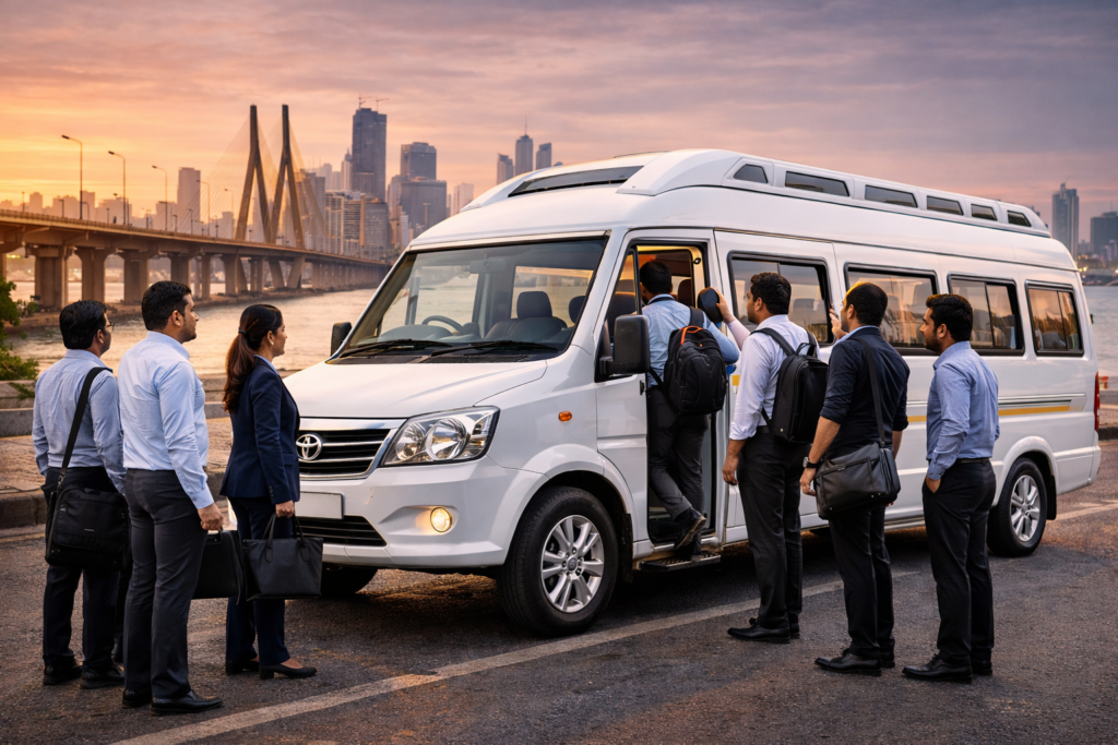 Tempo Traveller rent