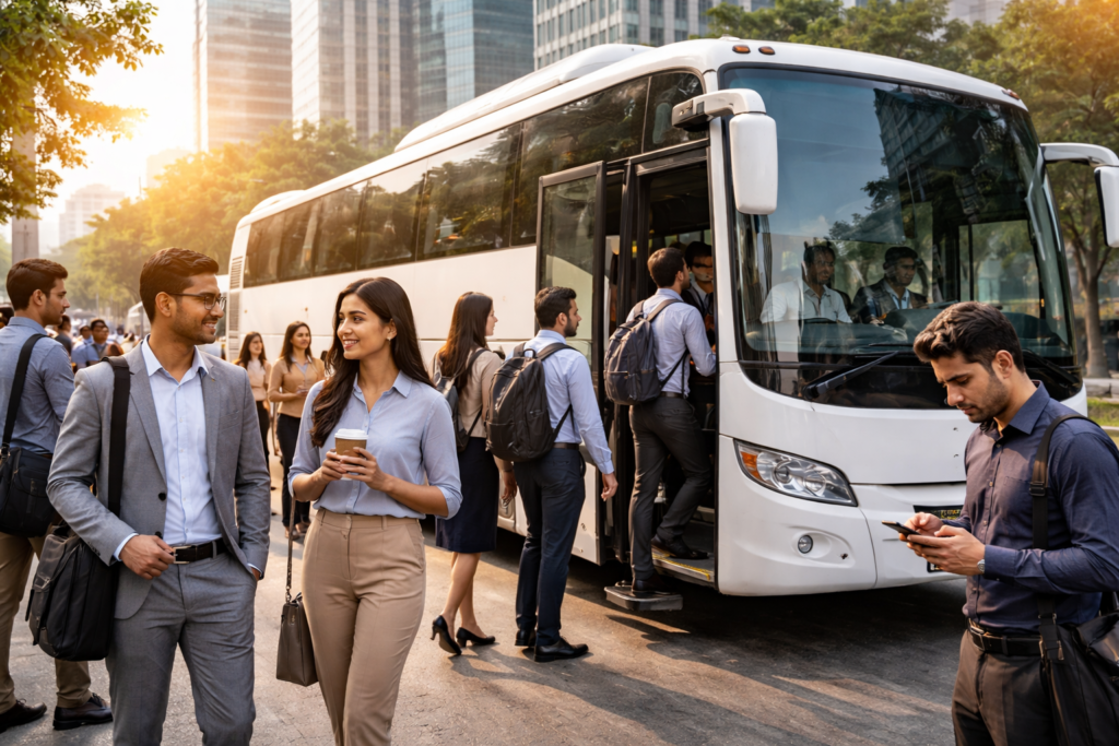 Corporate Bus Rental Services in Mumbai