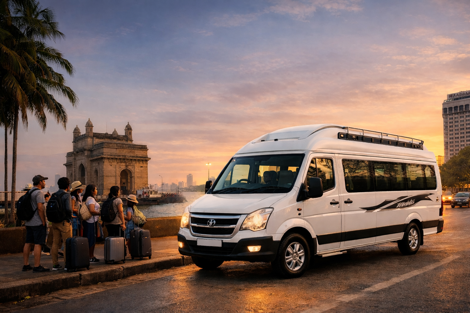 12 Seater Tempo Traveller in Mumbai