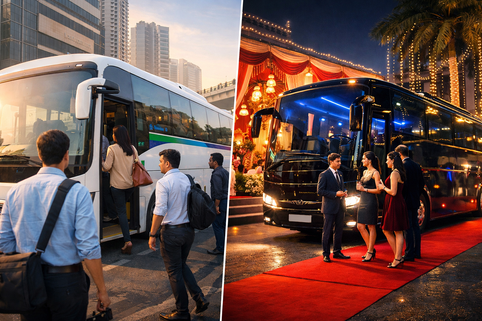 corporate bus rental