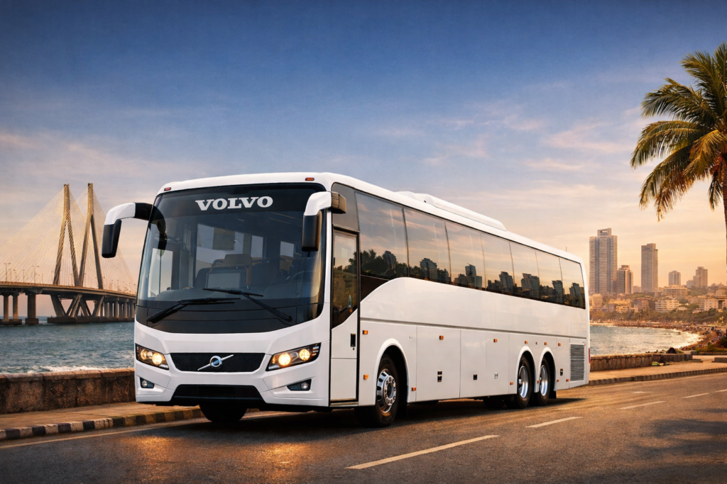 volvo bus on rent mumbai