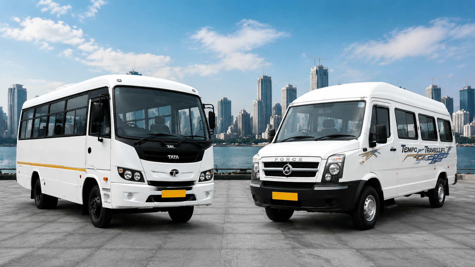 mini bus vs tempo traveller