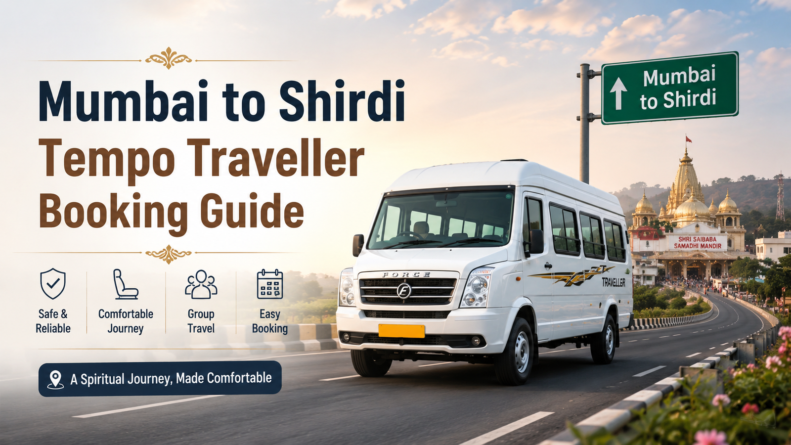 mumbai to shirdi tempo traveller