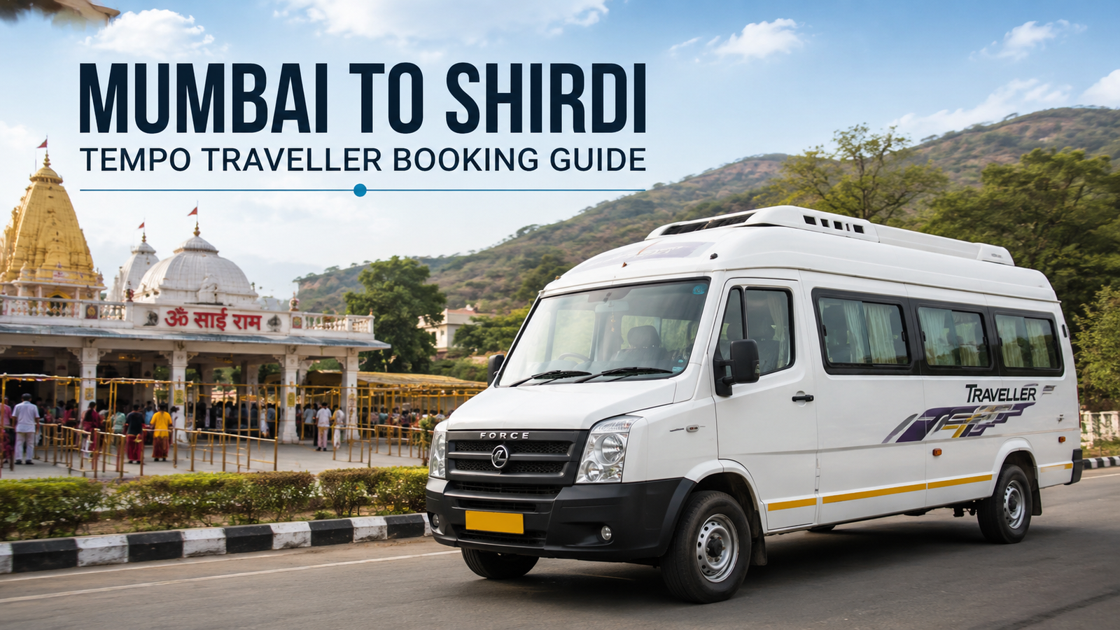 mumbai to shirdi tempo traveller