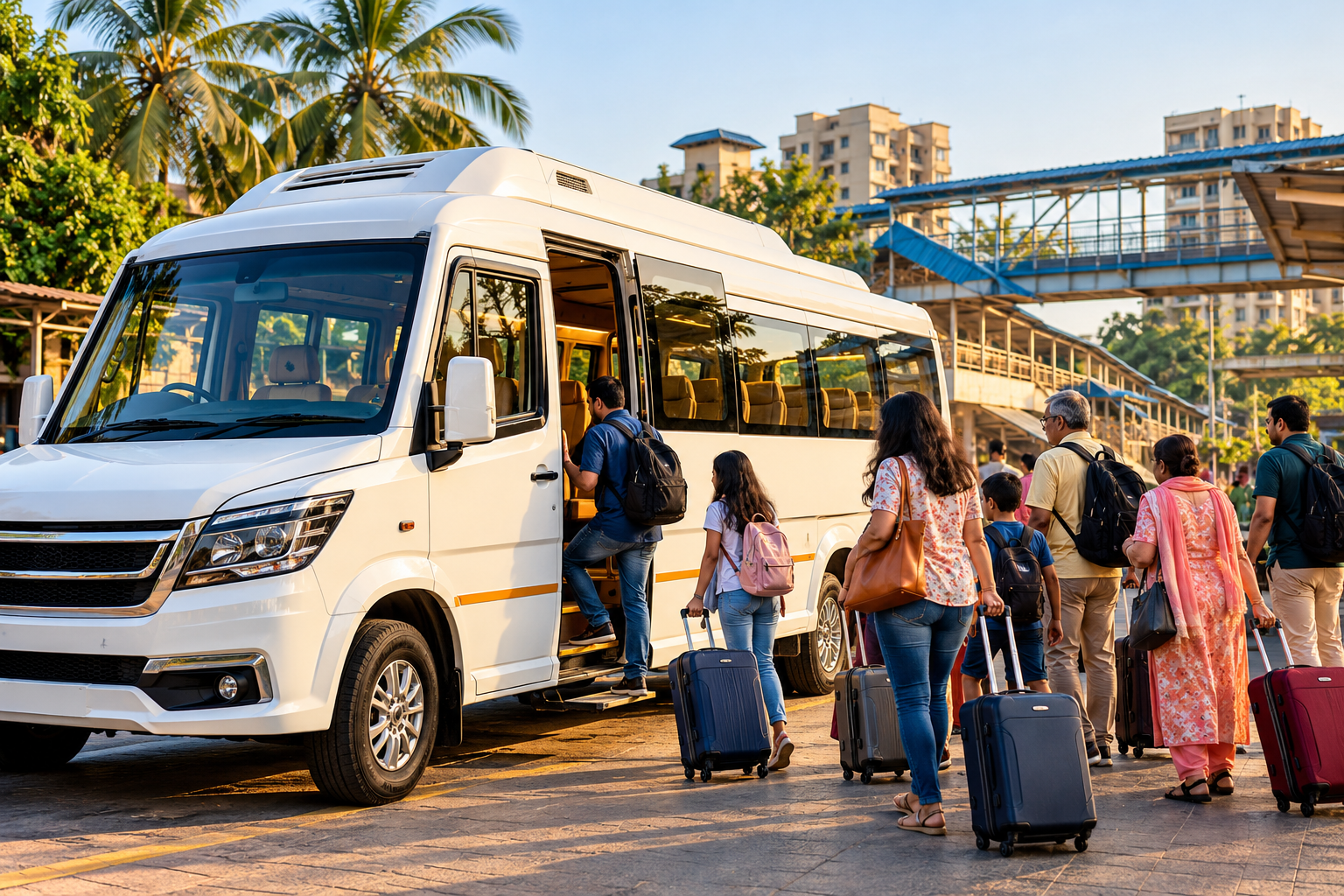tempo traveller in Vasai Road